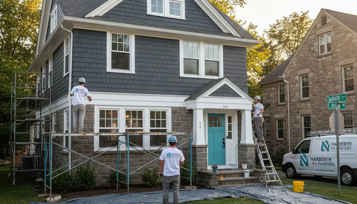Philadelphia, PA house painters providing professional interior and exterior painting services